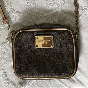 Michael Kors Crossbody brown logo